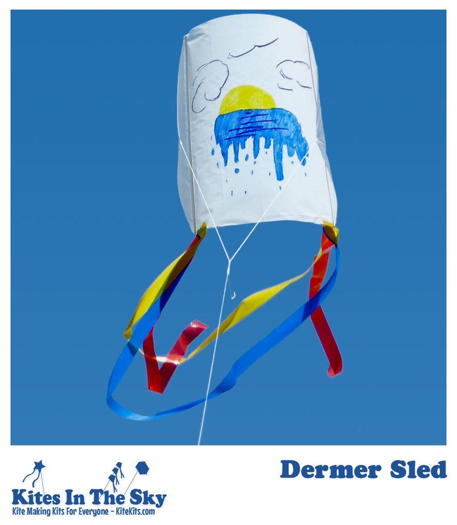 Dermer Sled DIY Kite Kit - Kites In The Sky