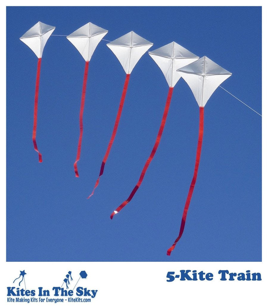 5-Kite Train Kite Kit – Kites In The Sky