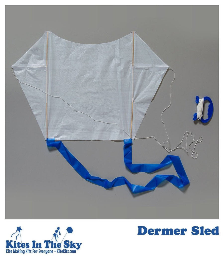 Dermer Sled DIY Kite Kit - Kites In The Sky