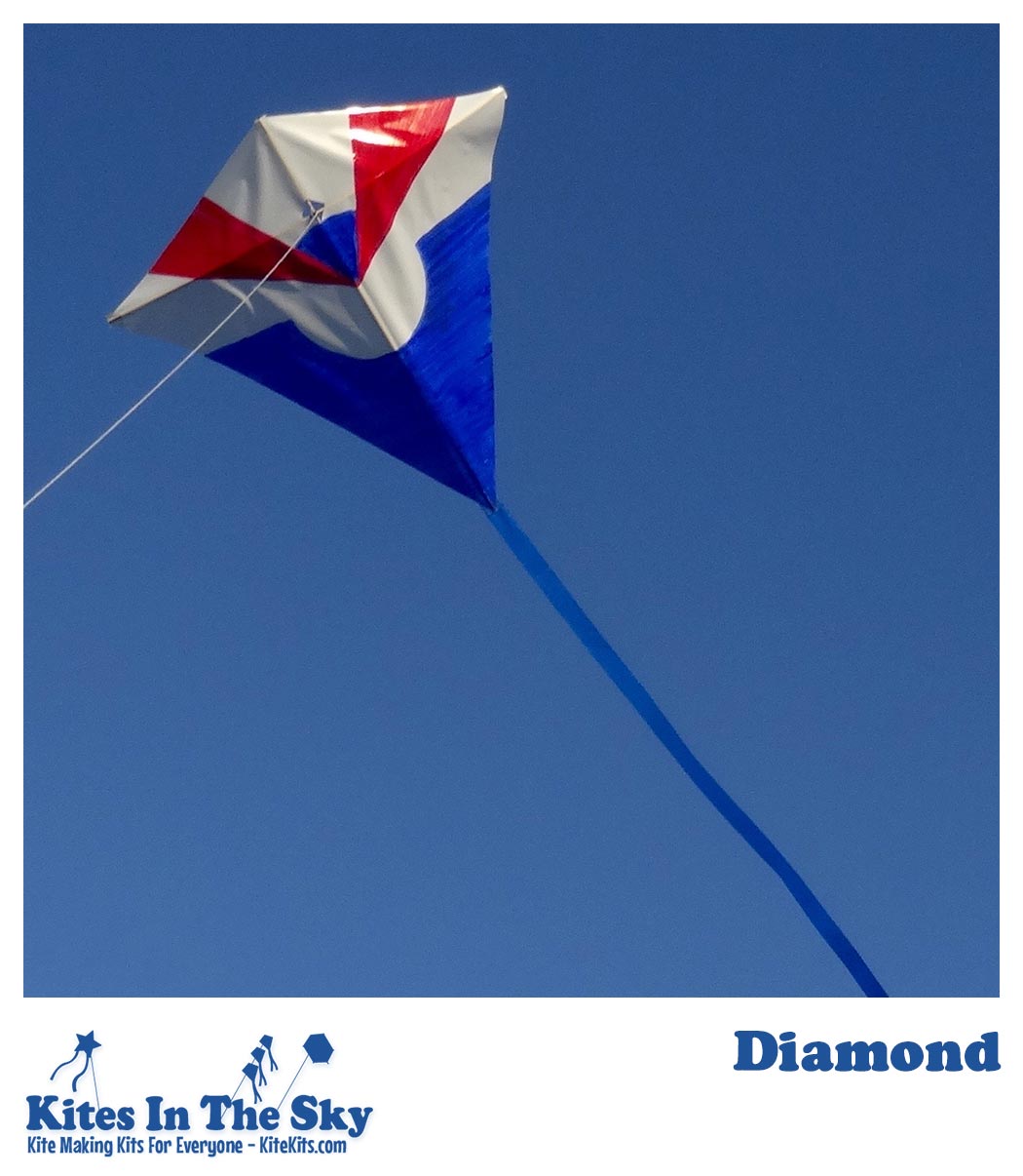 Diamond Kite Kit – Kites In The Sky