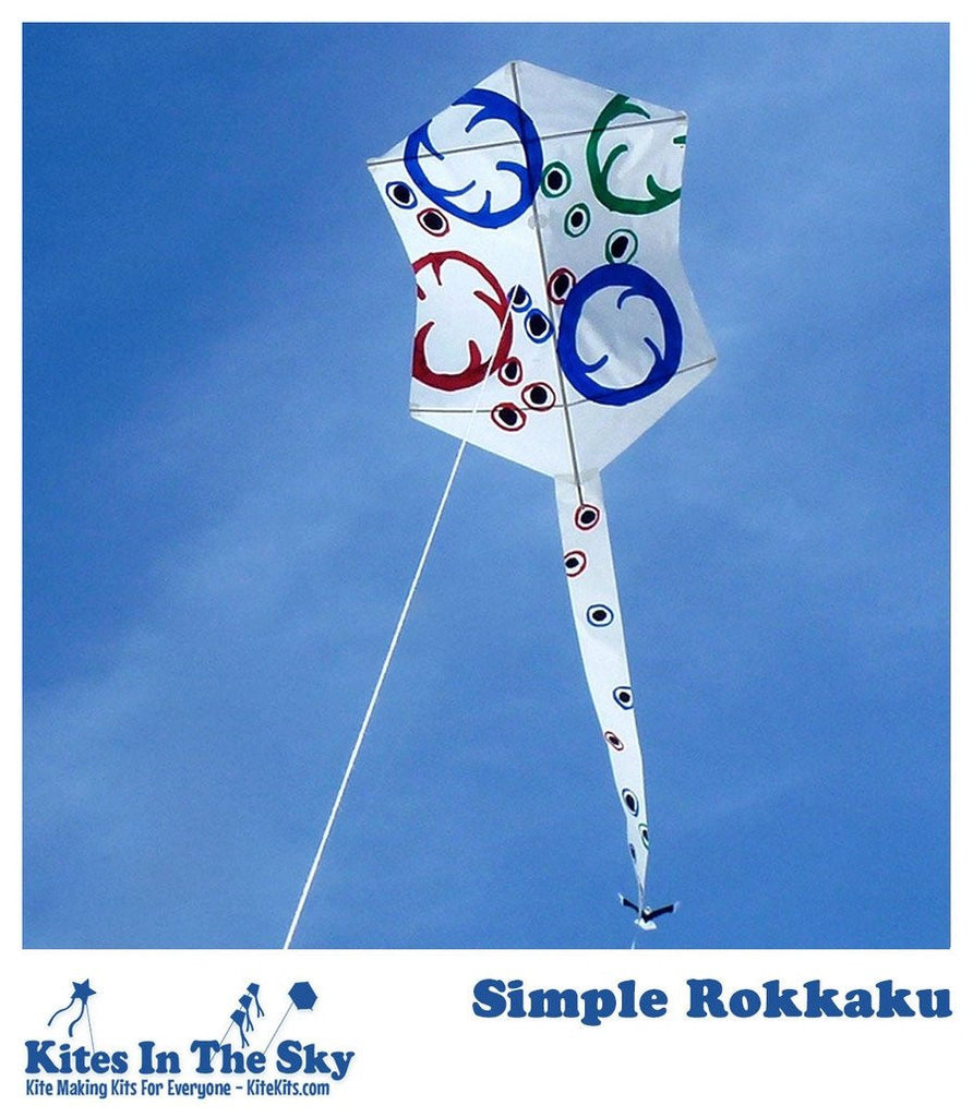 Simple Rokkaku DIY Kite Kit - Kites In The Sky