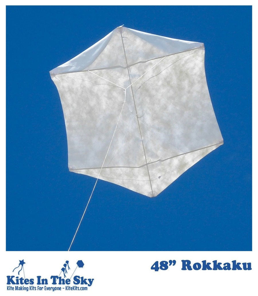 48" Rokkaku DIY Kite Kit - Kites In The Sky
