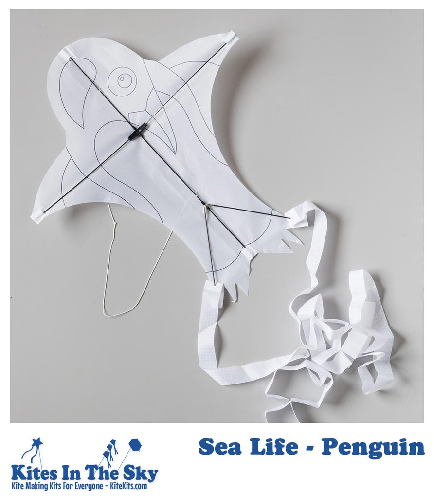 Sea Life - Penguin Kite - Kites In The Sky