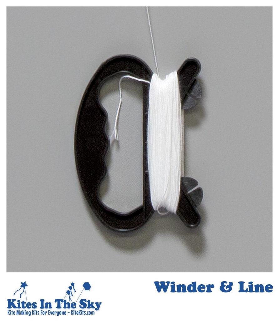 Winder - Black  (10-1500 pk) - Kites In The Sky
